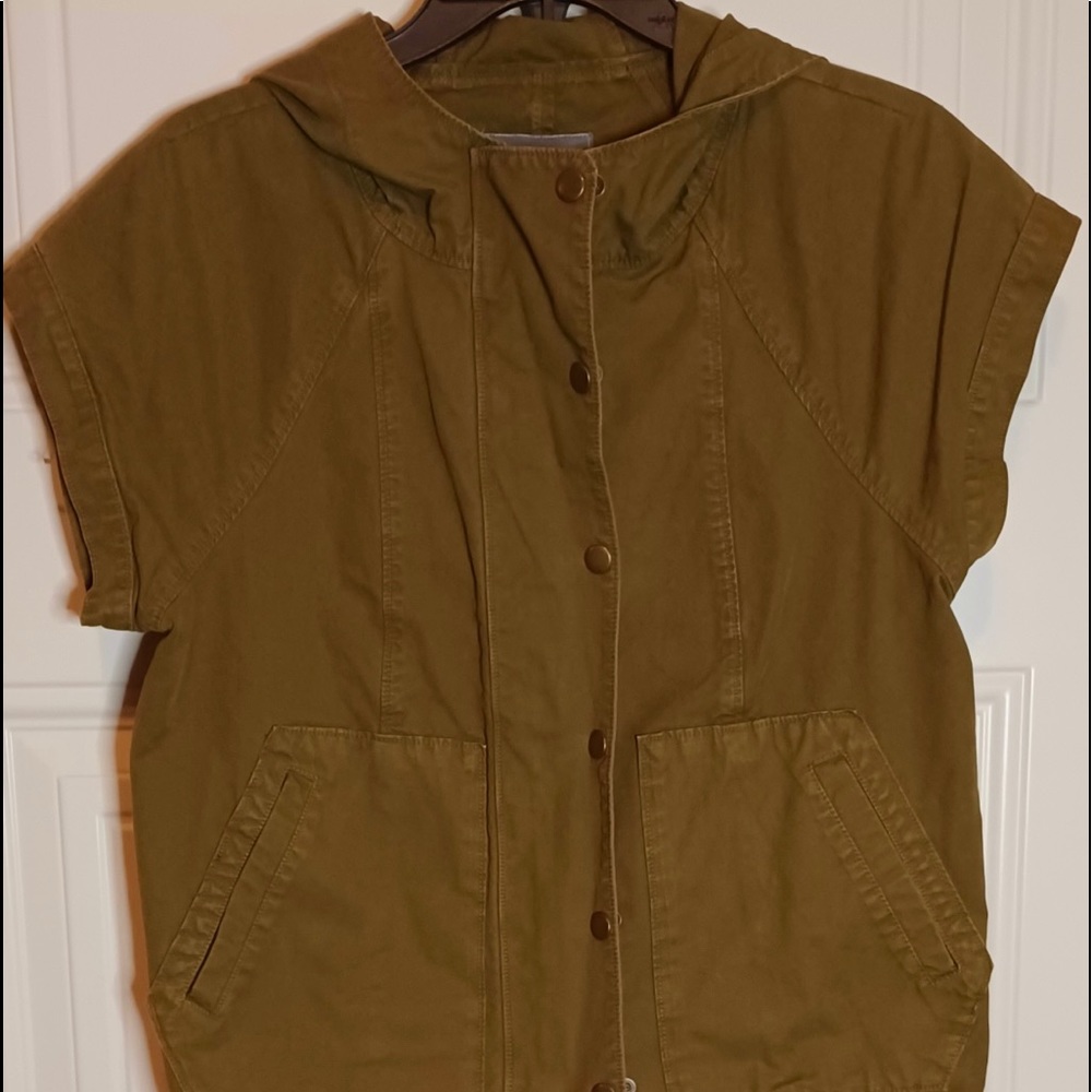 Zippered Army Vest